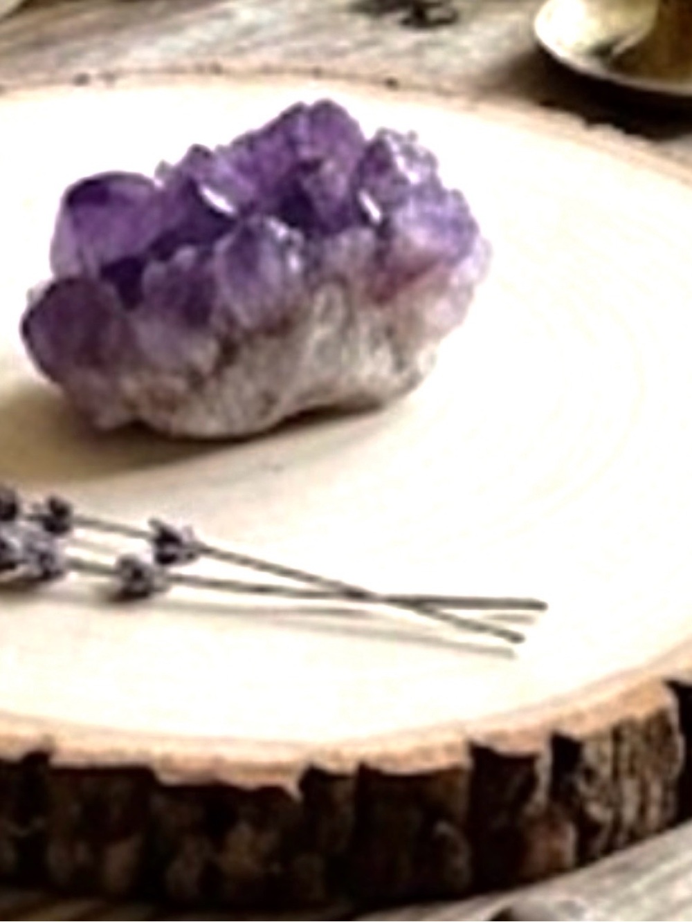 Amethyst Crystal Cluster 2”